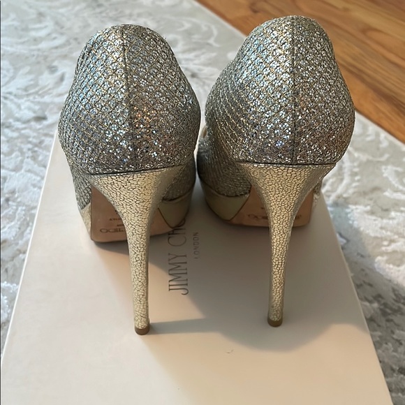 Jimmy Choo Peeptoe Pump - Picture 5 of 9